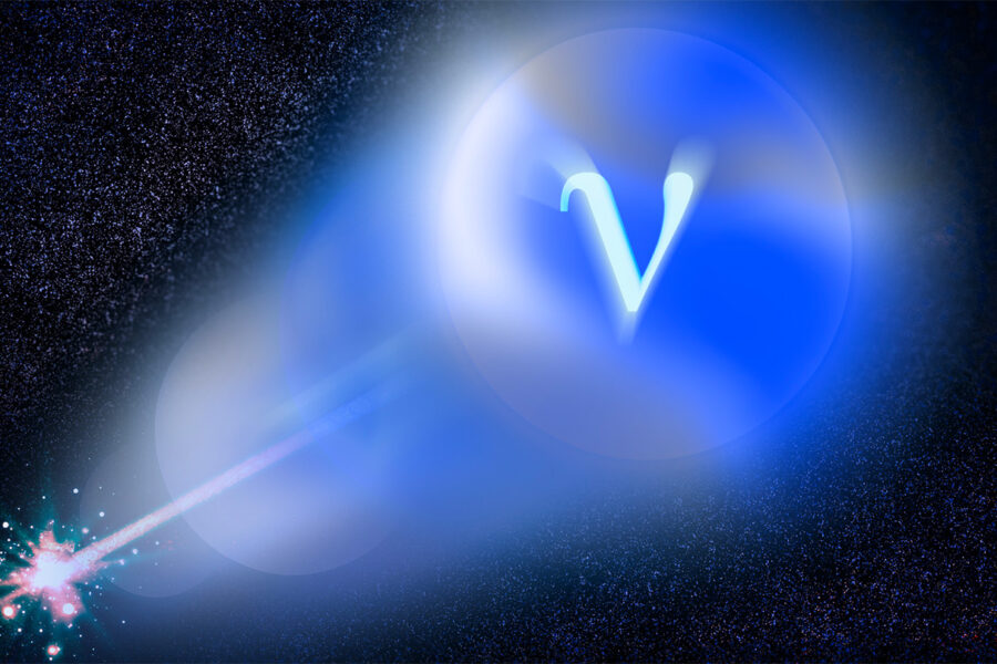 This laser would shoot beams of neutrinos, not light