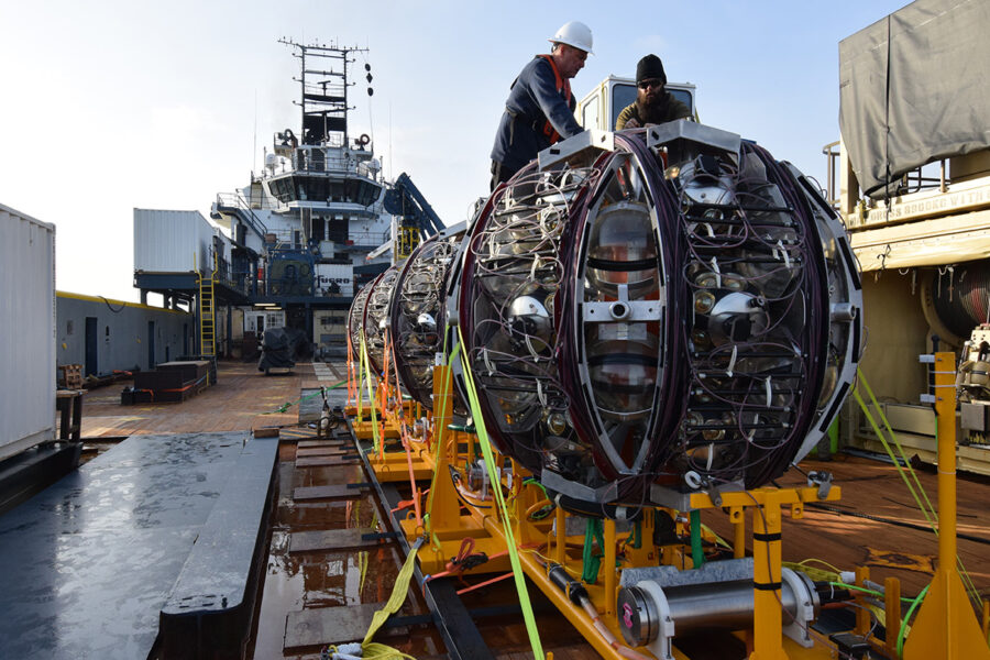 Scientists are building underwater neutrino telescopes in the Mediterranean