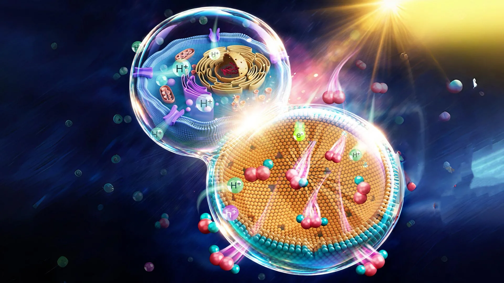 nanoreactor-mimics-living-cells-for-enhanced-artificial-photosynthesis-1 Nanoreactor Boosts Solar Chemistry