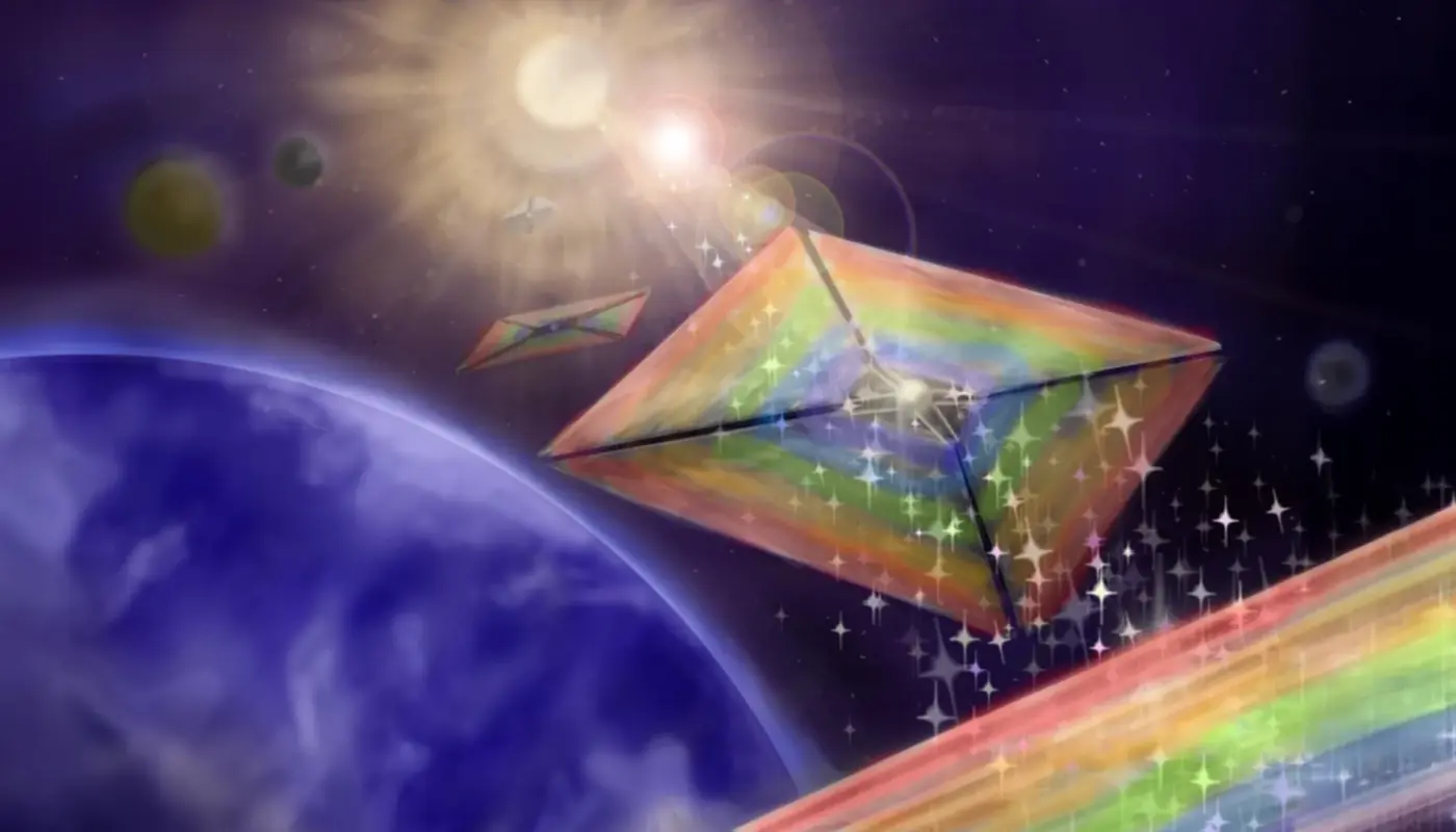 Interstellar solar sails hit a strange problem at 75% of light speed